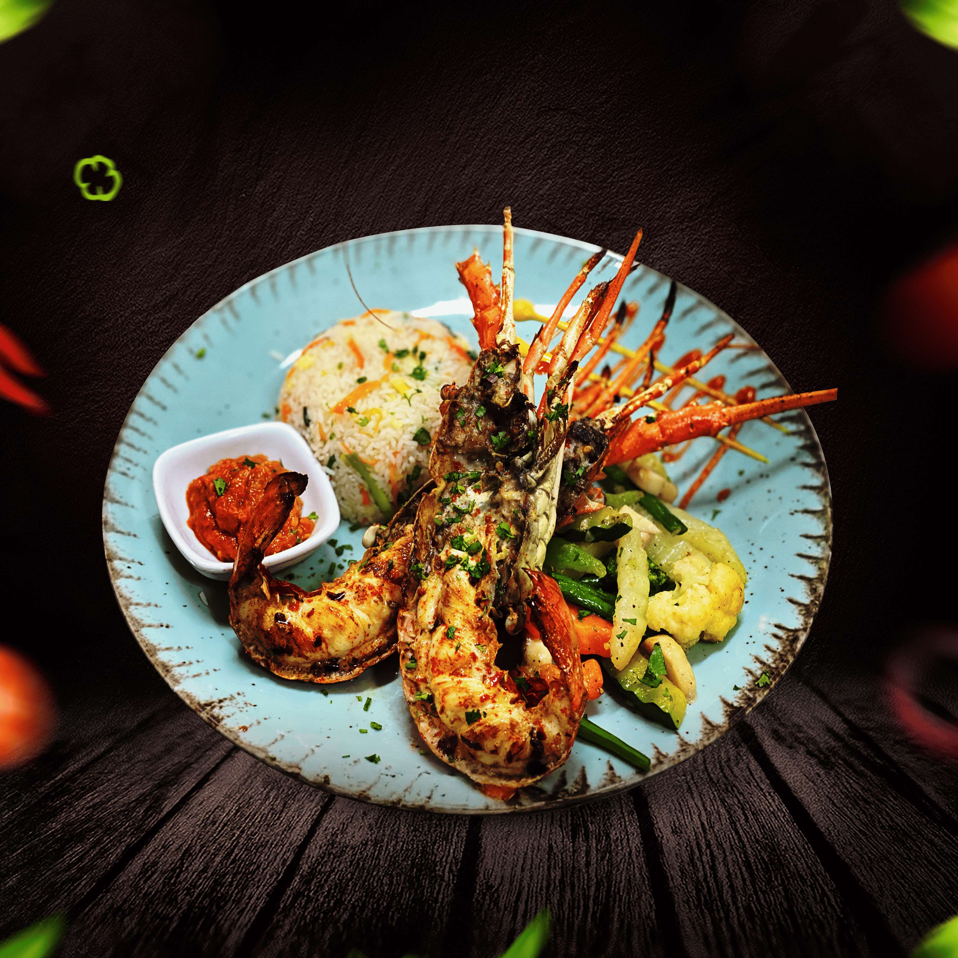 Grilled Lobster - Zii Zii Island Menu Grilled Lobster